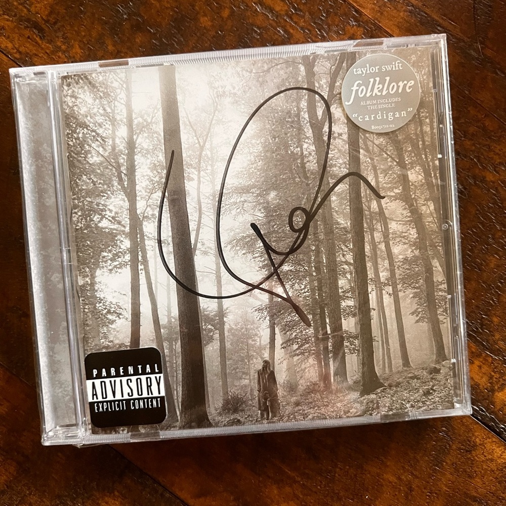 Taylor Swift Signed Folklore